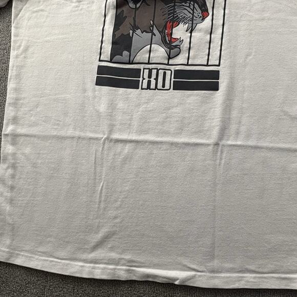 Puma XO Shirt Adult Medium White Short Sleeve Active Casual Men's - Picture 6 of 14